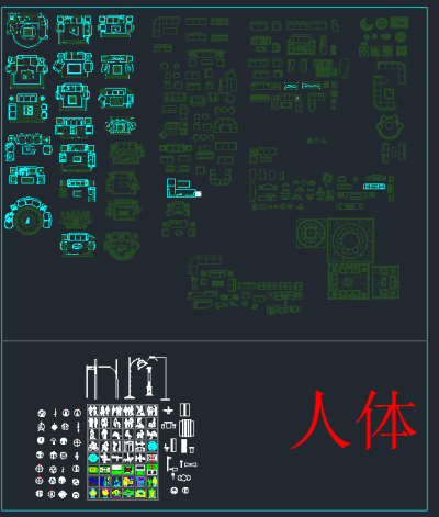 室内设计综合cad图库，室内设计CAD建筑图纸下载