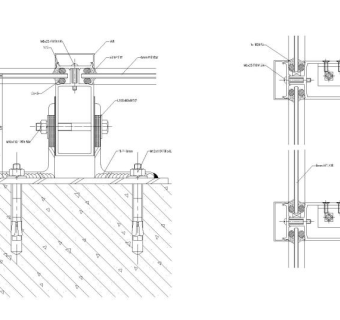 节点分析1：玻璃幕墙.玻璃隔断施工节点