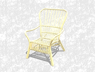 现代创意小座椅su模型，休闲椅草图大师模型下载