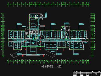 某医院13层住院楼电气设计CAD施工图，住院楼电气施工CAD图纸下载
