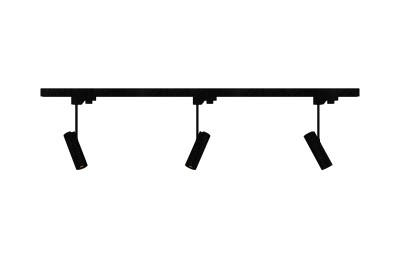 现代射灯轨道灯草图大师模型，射灯轨道灯sketchup模型免费下载