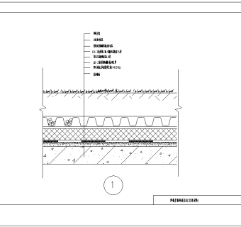 屋面防水做法CAD设计图集