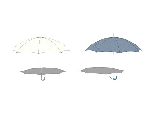 现代<em>雨伞</em>草图大师模型，<em>雨伞</em>su模型下载