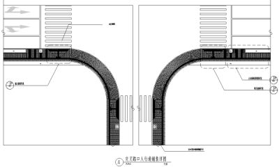 交叉路口<a href=https://www.yitu.cn/su/8090.html target=_blank class=infotextkey>人</a>行道铺装<a href=https://www.yitu.cn/su/7590.html target=_blank class=infotextkey>设计</a>详图