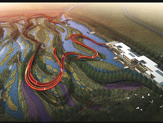 “水舞钢城”湿地公园景观设计方案