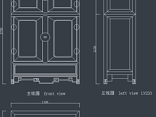 原创柜格类全套详细的CAD图库，柜格类CAD施工图纸下载