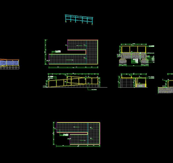 景观园林无障碍设施残疾人坡道做法详图CAD图纸下载