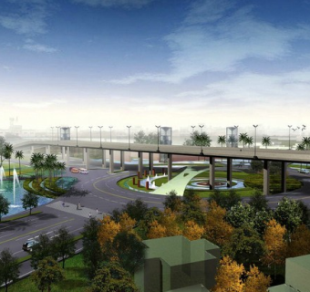 高速公路局部景观规划设计方案