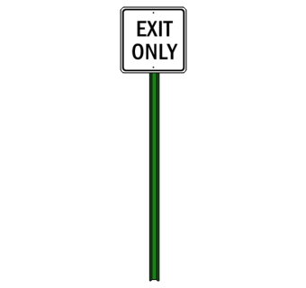 现代EXIT道路交通标志牌su模型下载、EXIT道路交通标志牌草图大师模型下载