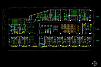 宾馆施工图，宾馆CAD建筑施工图纸下载