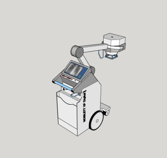  现代医用器材草图大师模型，医用器材sketchup模型下载