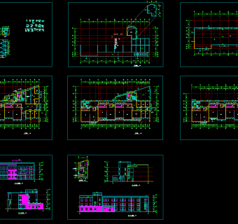 精品幼儿园CAD施工图，幼儿园CAD图纸下载