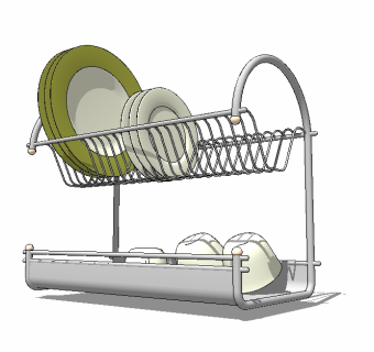 现代厨具草图大师模型，厨具sketchup模型下载