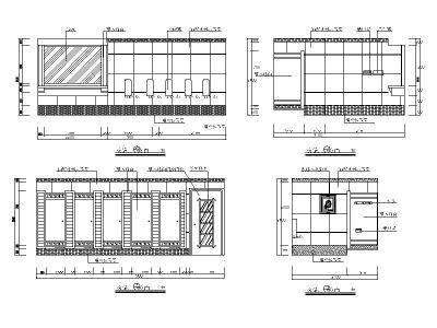 [湖北]异域风情火锅城<a href=https://www.yitu.cn/sketchup/baofang/index.html target=_blank class=infotextkey>包房</a>室内<a href=https://www.yitu.cn/su/7590.html target=_blank class=infotextkey>设计</a>立面图