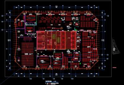 万科活力创客空间办公室，CAD建筑图纸免费下载