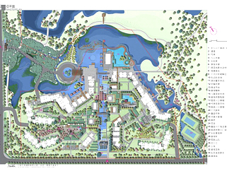 万科湖畔度假公园景观规划设计方案