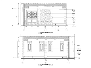 中式别墅CAD施工图套图，别墅CAD建筑图纸下载