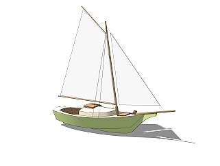现代<em>帆船</em>免费su模型，现代<em>帆船</em>sketchup模型下载