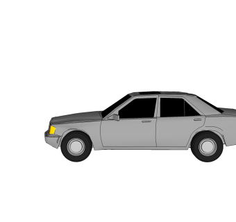 现代汽车免费su模型，现代汽车sketchup模型下载，汽车su素材