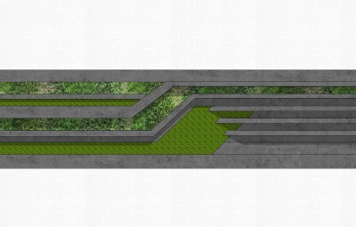 现代造型景墙草图大师模型，景墙sketchup模型免费下载