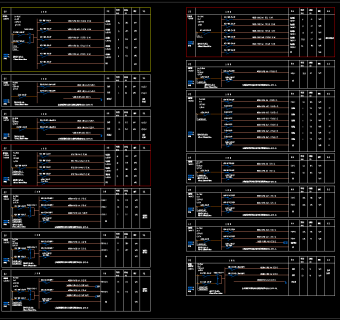 上海四万平办公塔楼及商场裙楼电气施工图，电气CAD施工图纸下载
