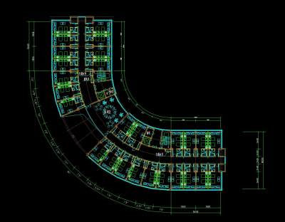 某大学星级会馆建筑方案图，大学会馆cad设计图纸下载