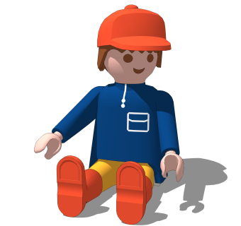 现代儿童卡通玩具草图大师模型，玩具su模型下载