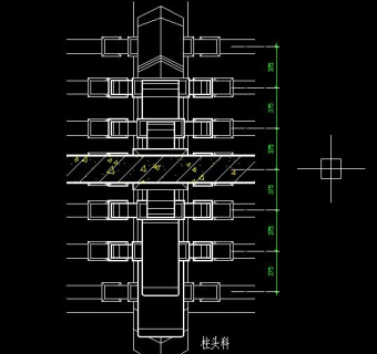 清式斗拱CAD施工图，斗拱CAD图纸下载