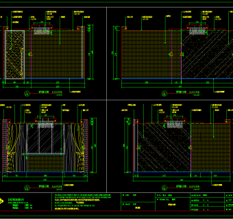 现代连锁老鹅馆设计cad施工图，餐厅cad图纸下载