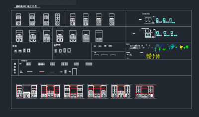 酒柜CAD图库，酒柜CAD图纸下载