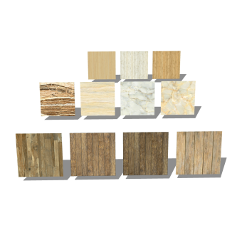 现代瓷砖草图大师模型，瓷砖SKP模型下载