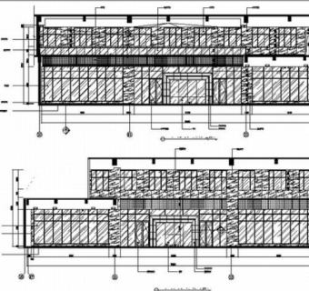 高新园区现代风格厂房及辅助用房扩建装修施工图