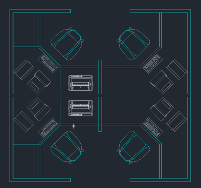 办公桌椅沙发器材家具CAD图库,图库CAD建筑图纸下载