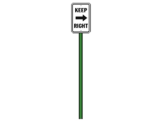 现代英语向右行使道路交通标志牌su模型下载、英语向右行使道路交通标志牌草图大师模型下载