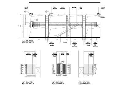 公共<a href=https://www.yitu.cn/sketchup/diantizoulang/index.html target=_blank class=infotextkey>走廊</a>，中庭立面图2