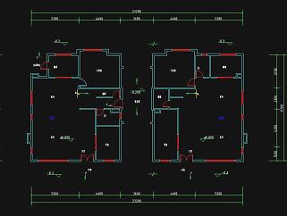 商业楼地下室给排水系统图施工图CAD图纸