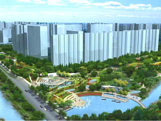 三江两岸滨水生态景观风景区设计概念案例