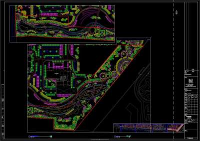 园林景观设计，园林CAD设计施工方案