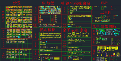 CAD平面专用图库,图库CAD建筑图纸下载