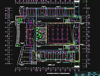 某中学5层框架结构教学楼电气设计CAD施工图，教学楼电气施工CAD图纸下载