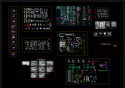 最全家具安装五金CAD图库下载