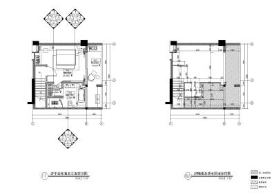 【HSD琚宾】港式<a href=https://www.yitu.cn/su/6784.html target=_blank class=infotextkey>轻奢</a> - 150㎡大平层样板间2F隔墙及防<a href=https://www.yitu.cn/su/5628.html target=_blank class=infotextkey>水</a>区域定位图