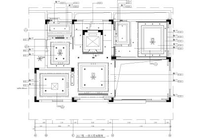 完整别墅一套天<a href=https://www.yitu.cn/sketchup/huayi/index.html target=_blank class=infotextkey>花</a>布置图