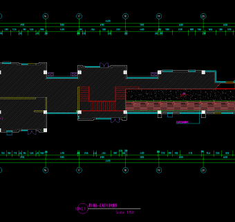 川味餐饮火锅店室内装修图，火锅店CAD施工图图纸下载
