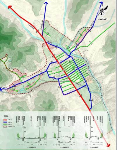 道路系统规划图