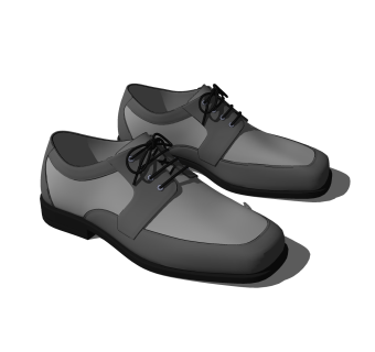 现代男士鞋子草图大师模型,服装店衣架su模型下载