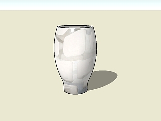 现代<em>装饰花瓶</em>草图大师模型，花瓶sketchup模型下载