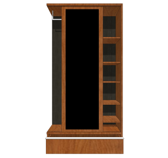 欧式酒柜草图大师模型，酒柜su模型下载