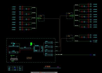 弱电智能化系统图施工图CAD图纸