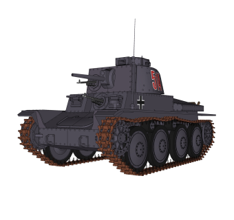 德国PzKpfw-38T坦克草图大师模型，坦克sketchup模型下载